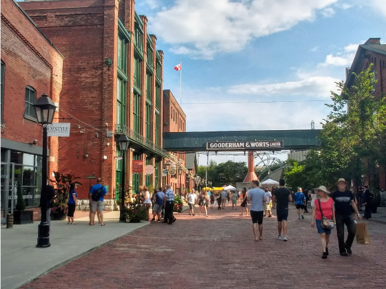THE DISTILLERY HISTORIC DISTRICT