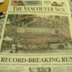 Vancouver Sunの紙面