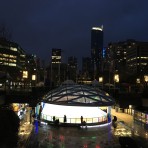 Robson Square でIce Skate！