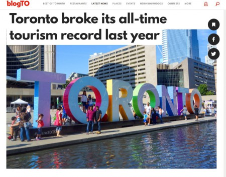 toronto tourism