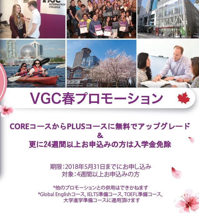 VGC 2018年3月のプロモ―ション