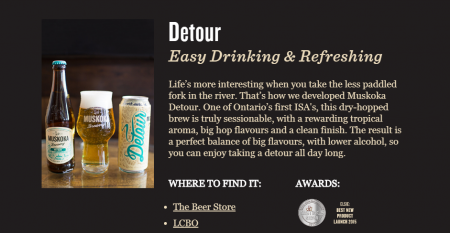 Detour Muskoka Brewery