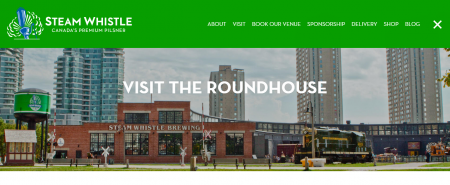 Visit The Roundhouse Steam Whistle Brewing